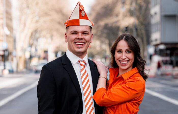 Das neue Tanzpaar Nils Völlmecke und Svenja Klupsch